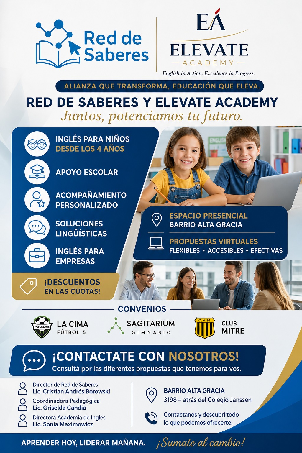 Red de Saberes y Elevate Academy